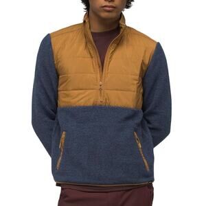 Prana Blue and Tan Men's Jacket